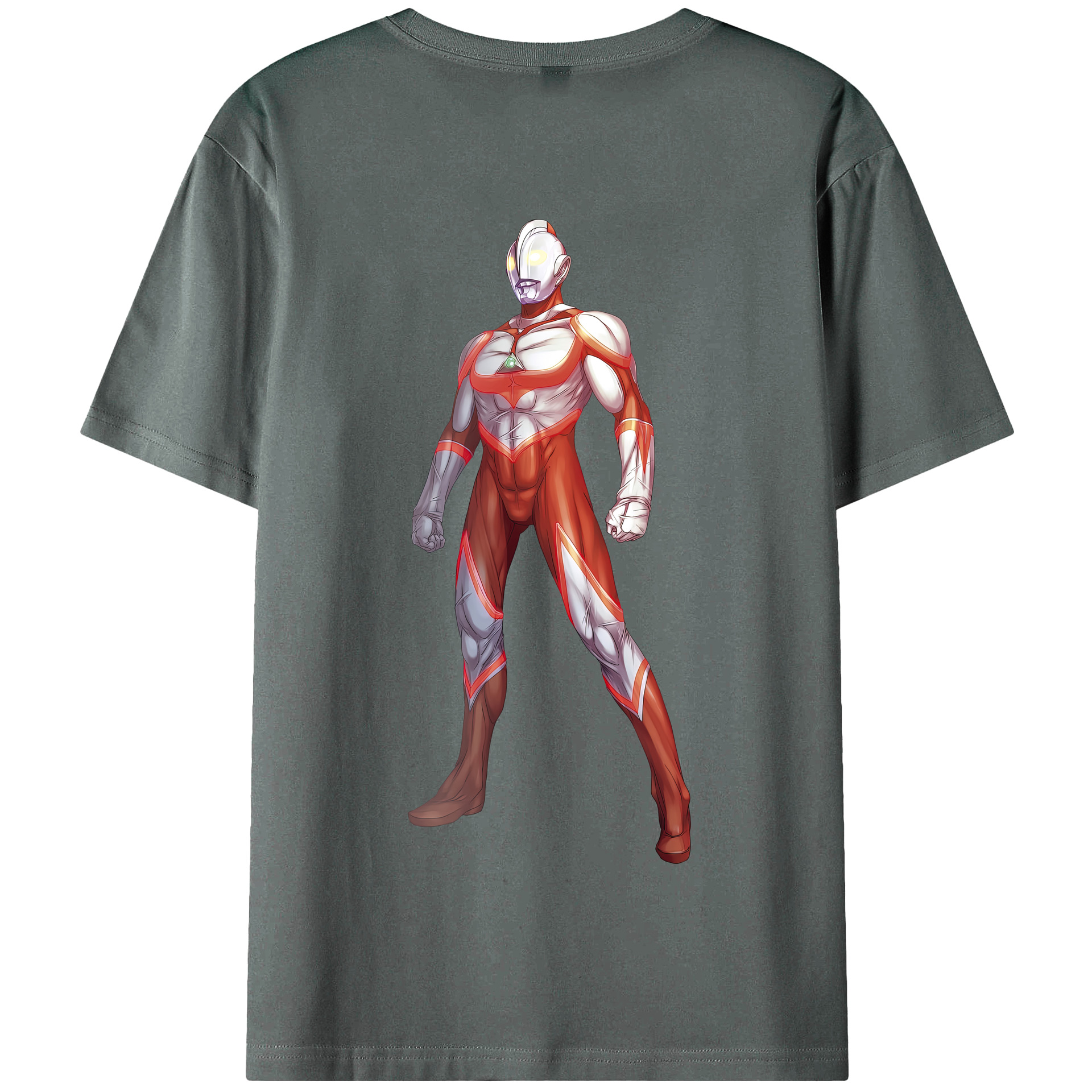 （画像用） ウルトラマン Ultraman 綿100％半袖Tシャツ（背面プリント）